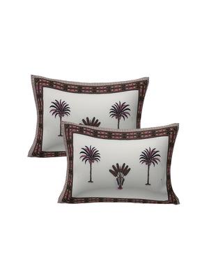 cotton super king size bedsheet with 2 pillow covers - 17422969 - Standard Image - 2