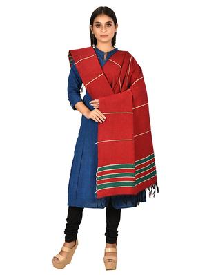 brown cotton shawl - 17423159 - Standard Image - 2