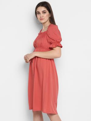 button up empire line dress - 17423170 - Standard Image - 2