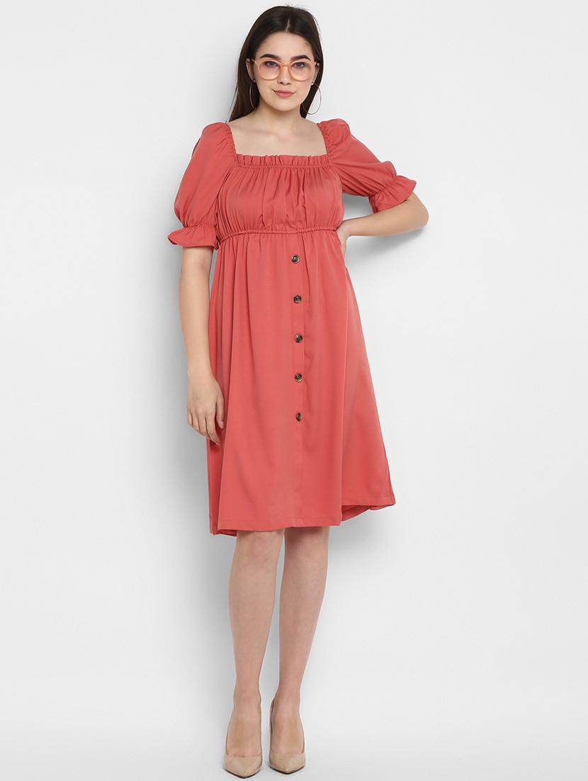 button up empire line dress - 17423170 - Zoom Image - 4