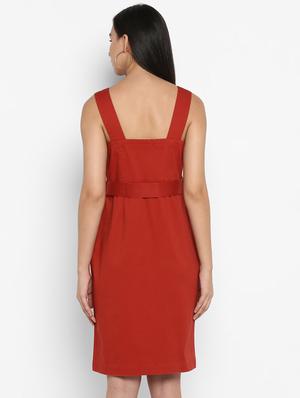 button up pinafore dress - 17423186 - Standard Image - 3