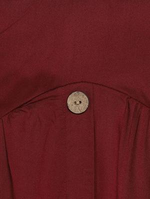 button up empire line dress - 17423195 - Standard Image - 5