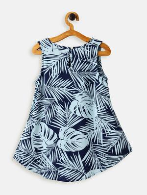 blue cotton frock - 17423240 - Standard Image - 2