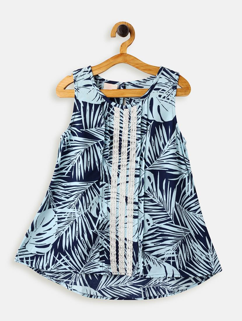 blue cotton frock - 17423240 - Zoom Image - 1