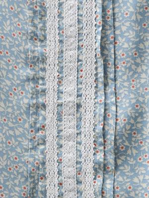 blue cotton frock - 17423241 - Standard Image - 3