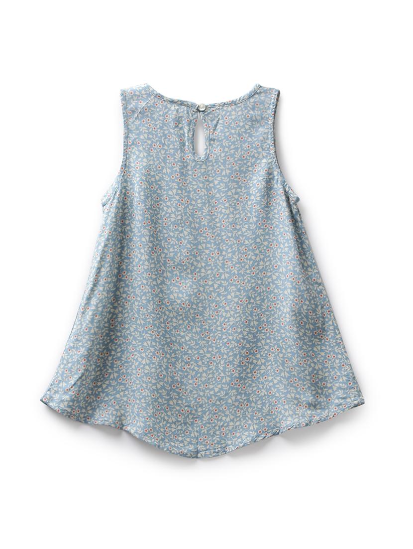 blue cotton frock - 17423241 - Zoom Image - 2
