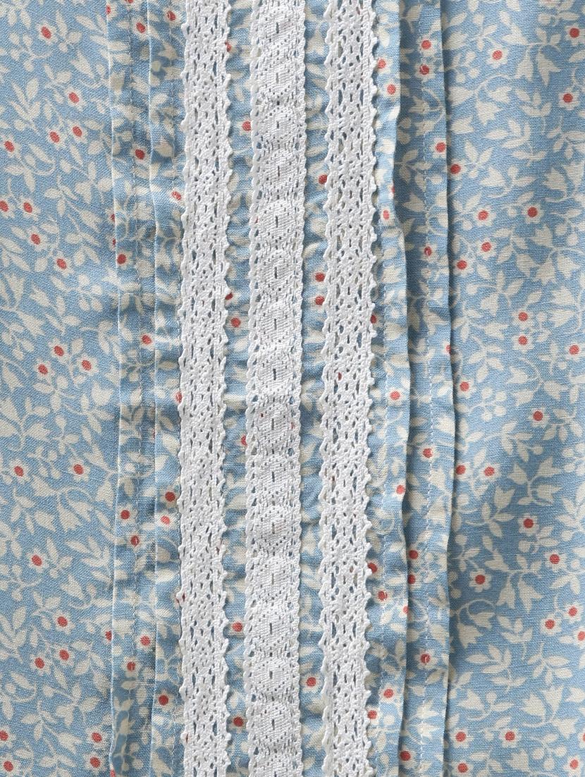 blue cotton frock - 17423241 - Zoom Image - 3
