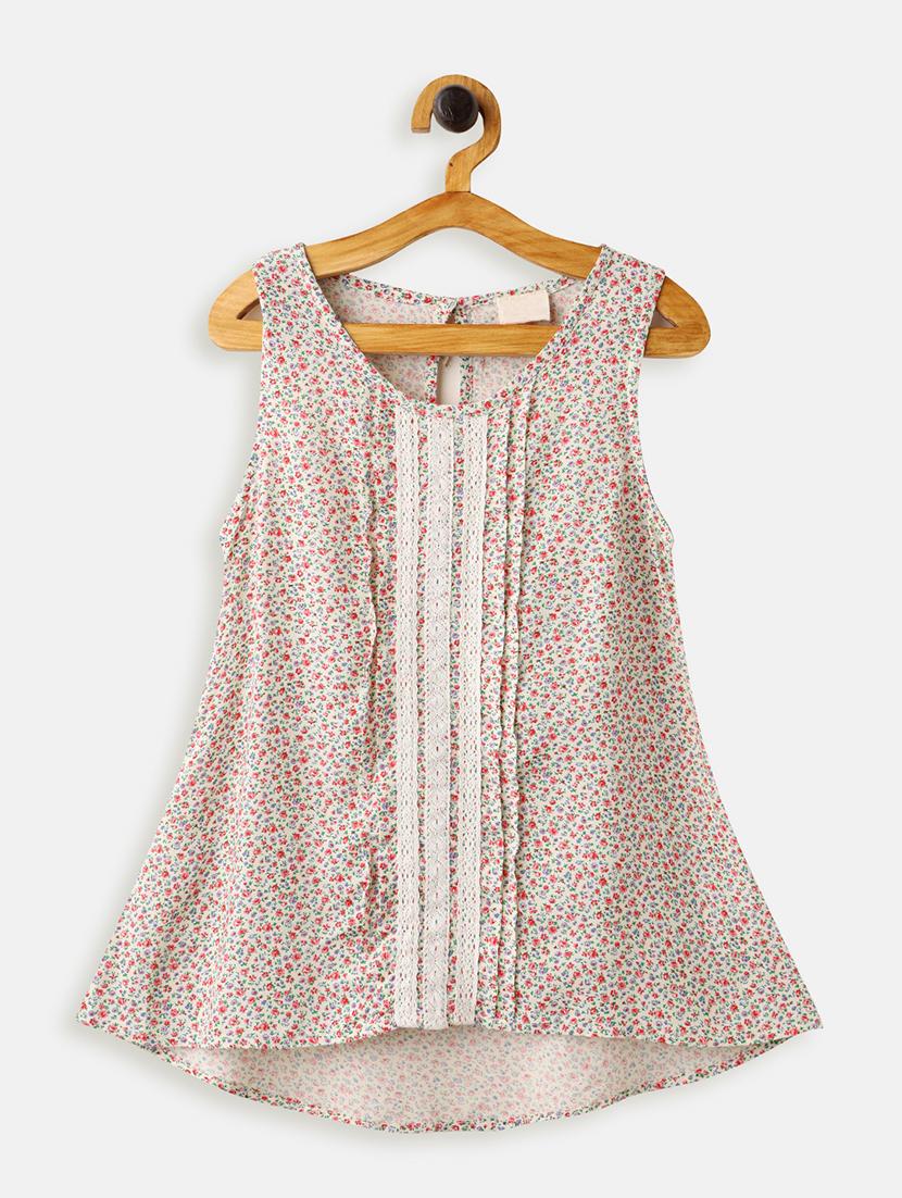 multi colored cotton frock - 17423242 - Zoom Image - 1