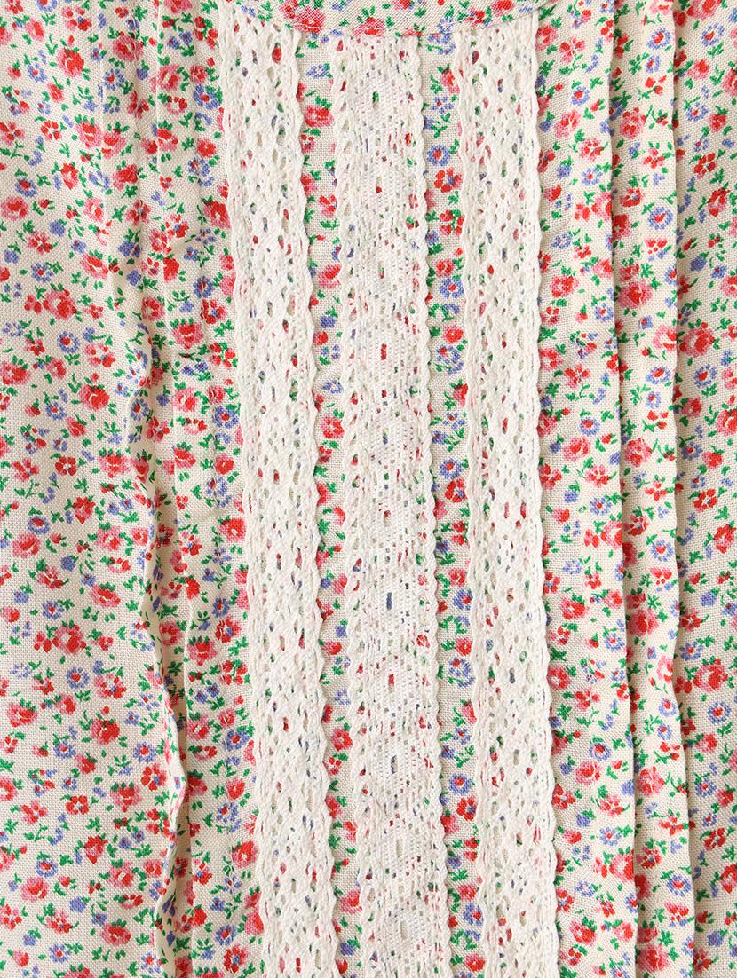 multi colored cotton frock - 17423242 - Zoom Image - 4