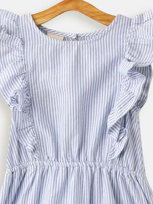 blue cotton frock - 17423247 - Standard Image - 3