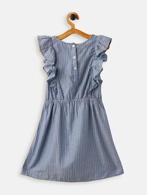 blue cotton frock - 17423249 - Standard Image - 2