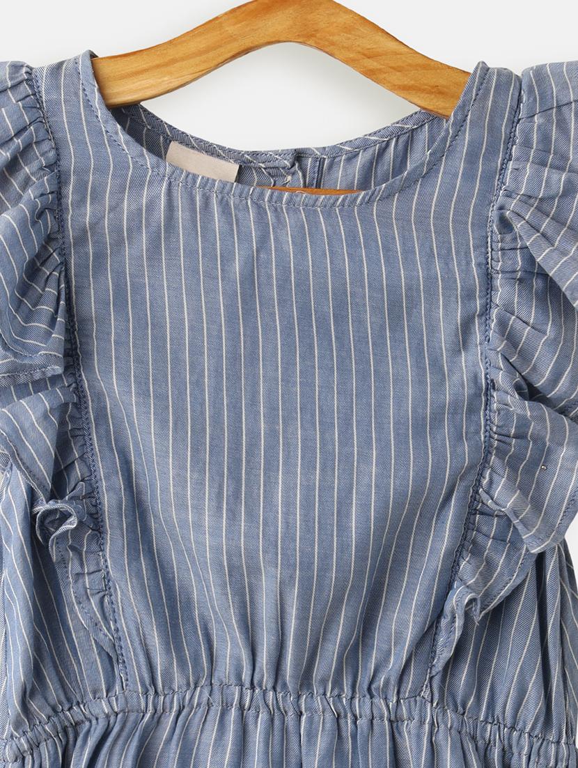 blue cotton frock - 17423249 - Zoom Image - 3