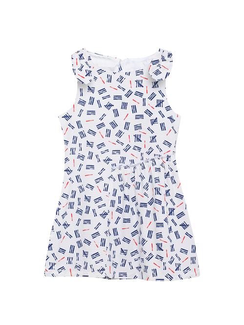 white cotton frock - 17423258 - Standard Image - 1