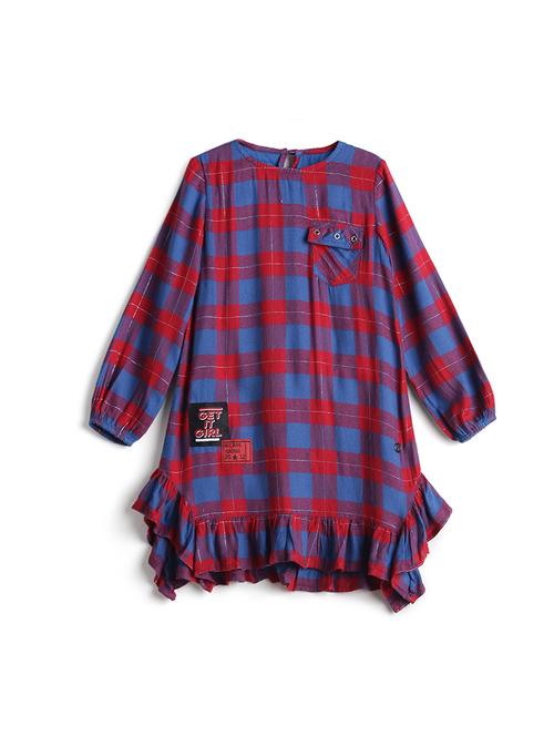 red cotton frock - 17423269 - Standard Image - 1