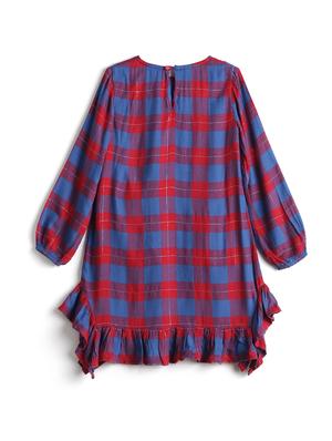 red cotton frock - 17423269 - Standard Image - 2