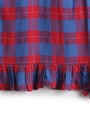 red cotton frock - 17423269 - Standard Image - 4