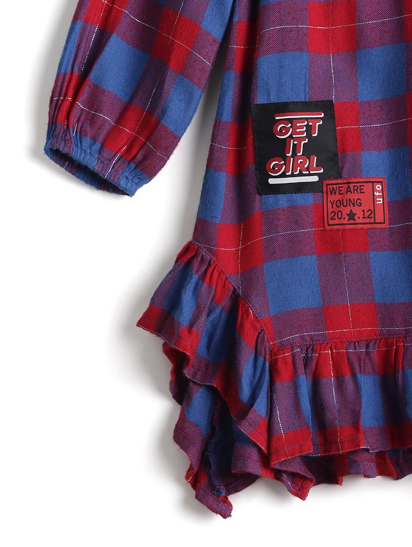 red cotton frock - 17423269 - Zoom Image - 3