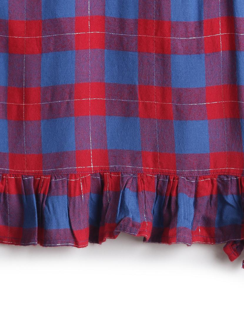 red cotton frock - 17423269 - Zoom Image - 4