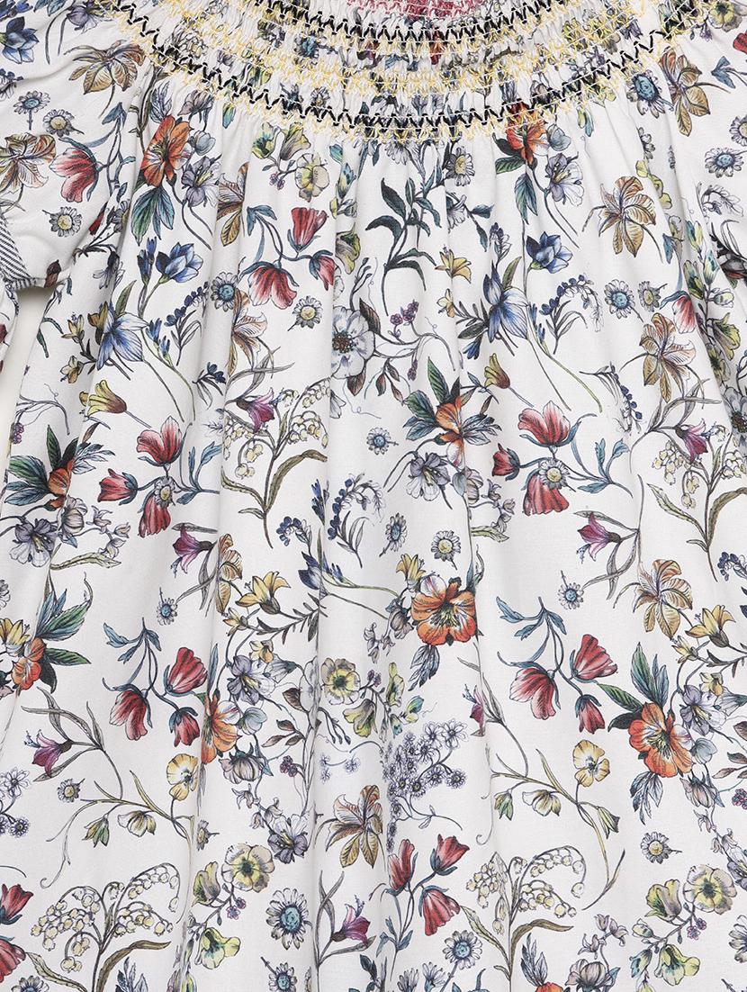 white cotton frock - 17423285 - Zoom Image - 3