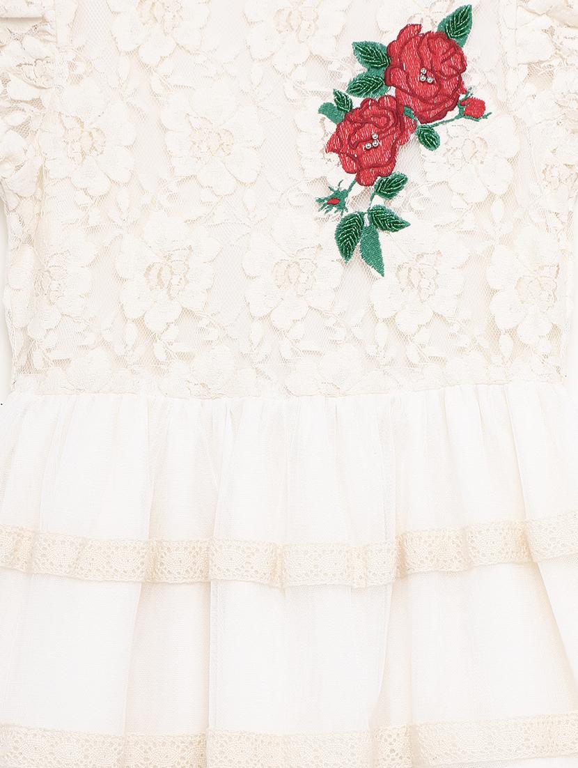 white cotton frock - 17423288 - Zoom Image - 3