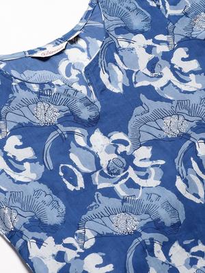 floral kurta sharara set - 17423299 - Standard Image - 4