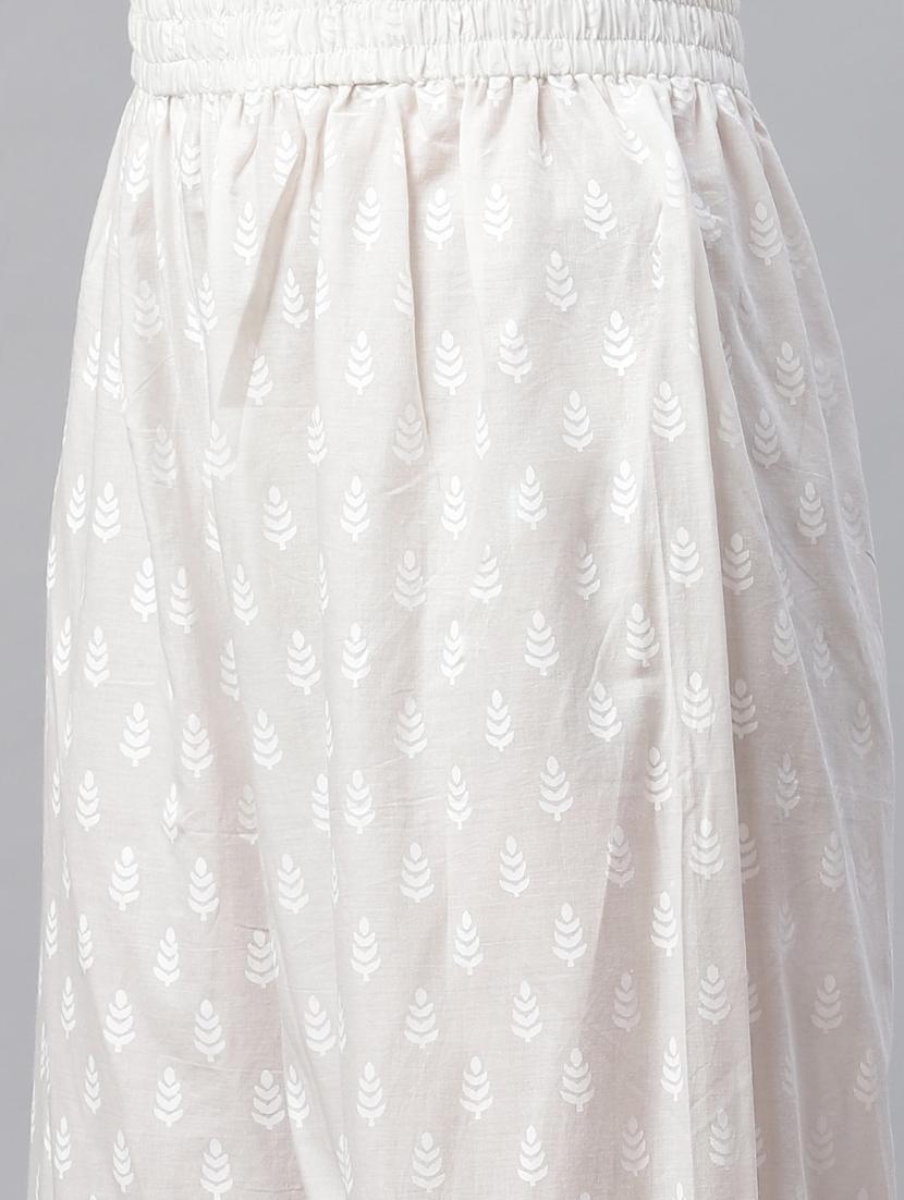solid kurta palazzo set - 17423303 - Zoom Image - 5