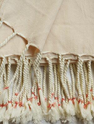 soft cotton twill woven throw blanket - 17423316 - Standard Image - 3