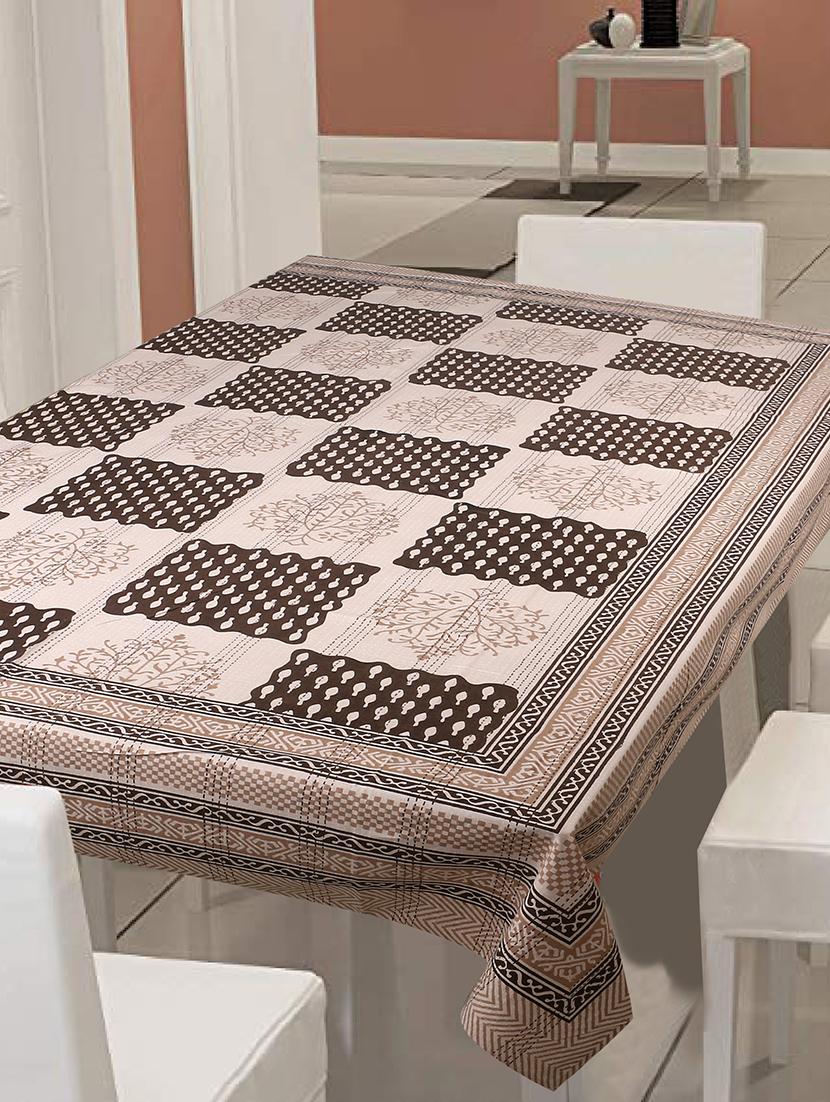 cotton jaipuri 6 seater table cloth cover - 17423348 - Zoom Image - 1
