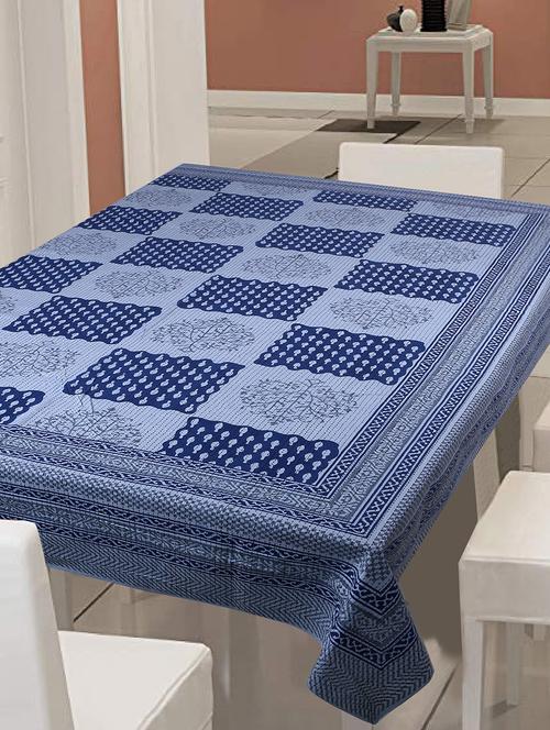 cotton jaipuri 6 seater table cloth cover - 17423350 - Standard Image - 1