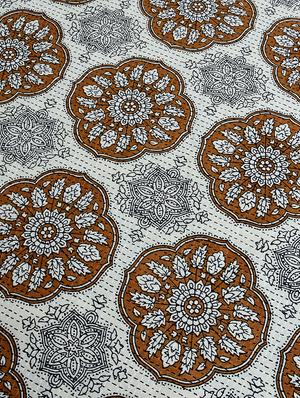 cotton jaipuri 6 seater table cloth cover - 17423355 - Standard Image - 4