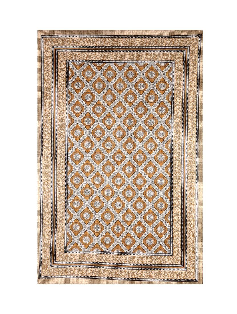cotton jaipuri 6 seater table cloth cover - 17423357 - Zoom Image - 3