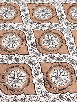 cotton jaipuri 6 seater table cloth cover - 17423358 - Standard Image - 4
