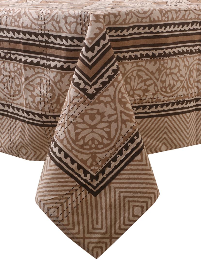 cotton jaipuri 6 seater table cloth cover - 17423358 - Zoom Image - 2