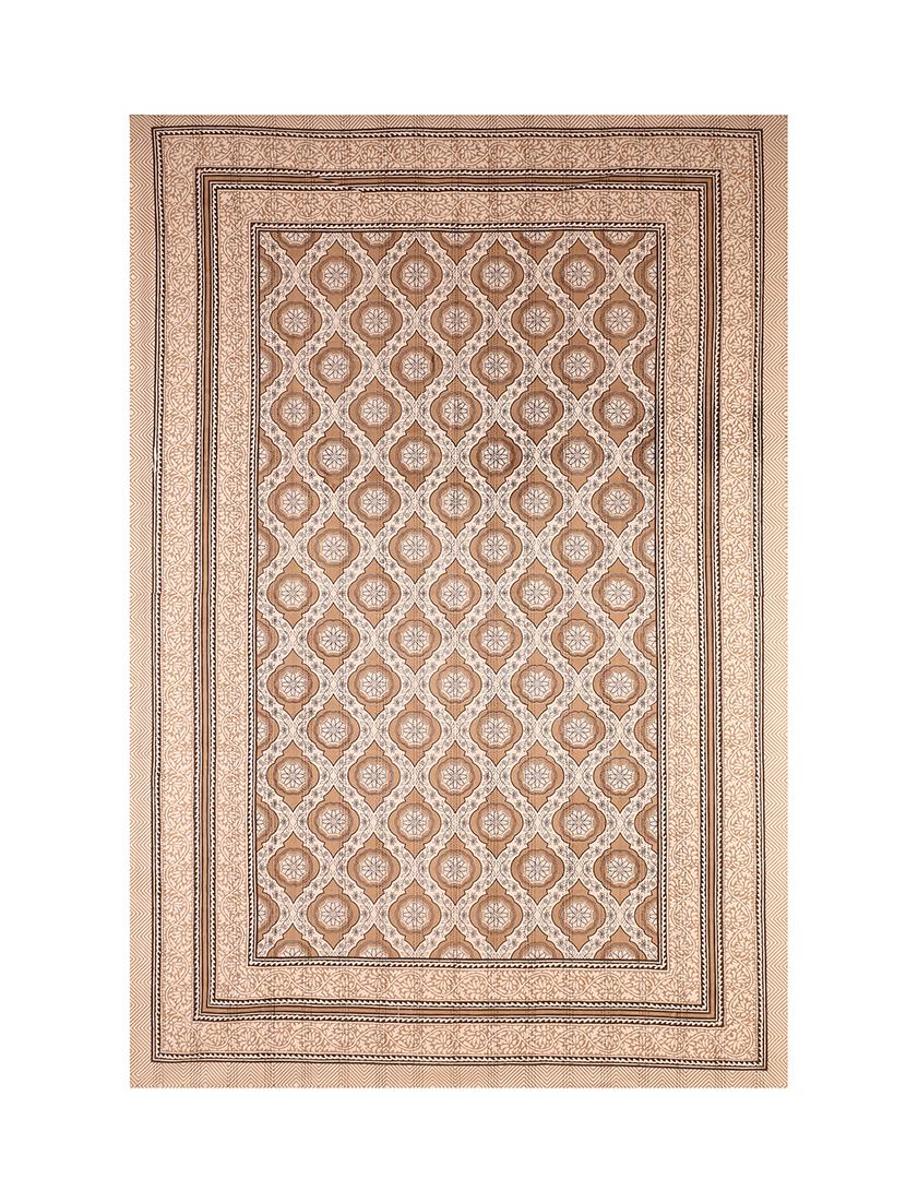 cotton jaipuri 6 seater table cloth cover - 17423358 - Zoom Image - 3