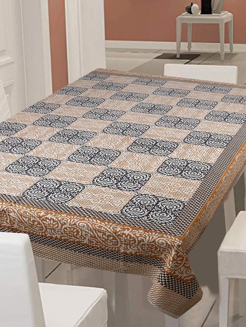 cotton jaipuri 6 seater table cloth cover - 17423361 - Zoom Image - 1