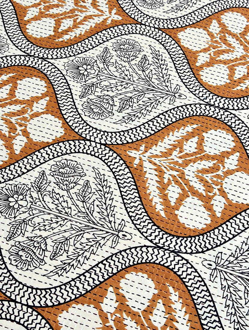 cotton jaipuri 6 seater table cloth cover - 17423364 - Zoom Image - 4