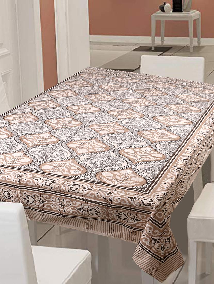 cotton jaipuri 6 seater table cloth cover - 17423365 - Zoom Image - 1