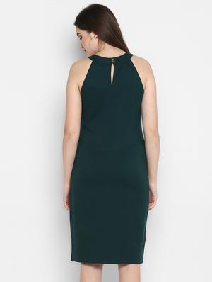 halter neck bodycon dress - 17423485 - Standard Image - 3