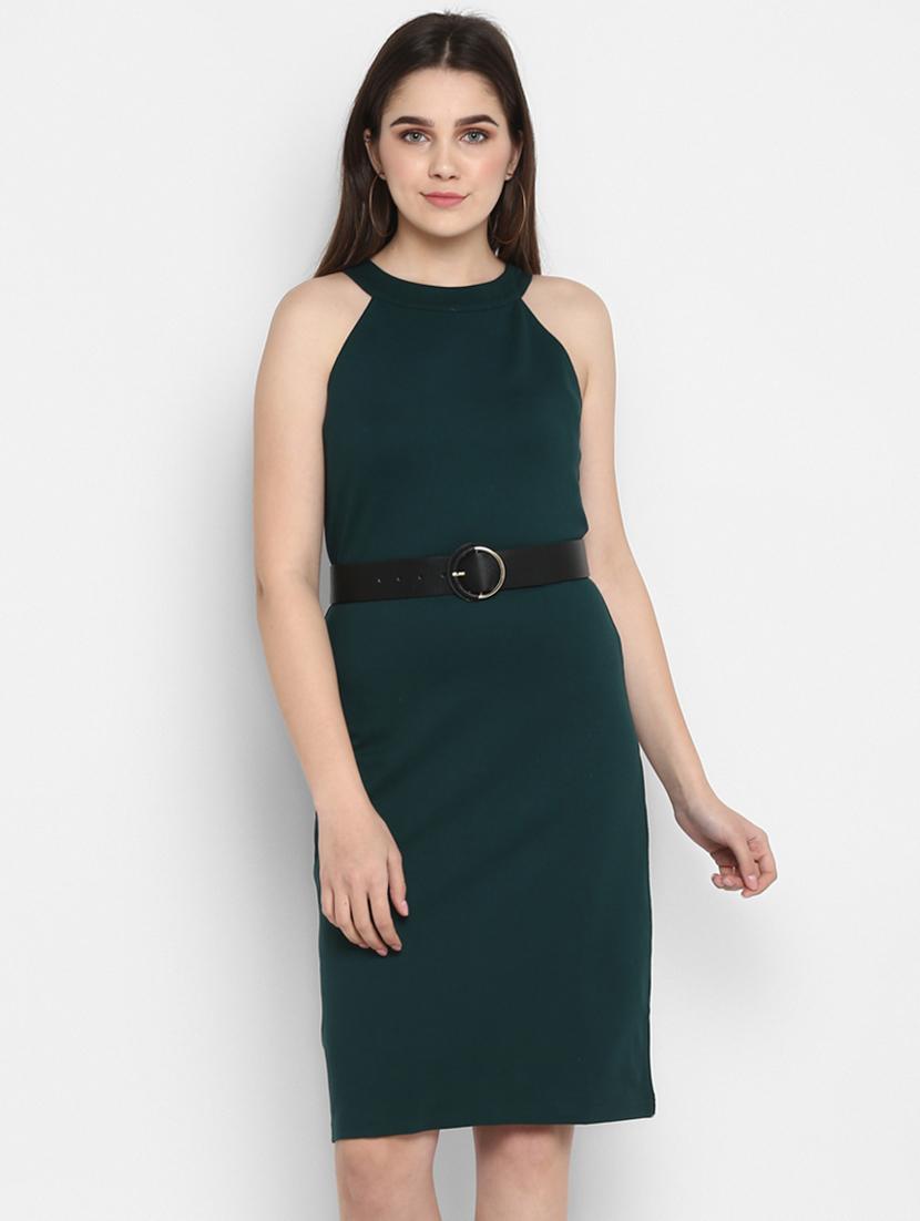 halter neck bodycon dress - 17423485 - Zoom Image - 1