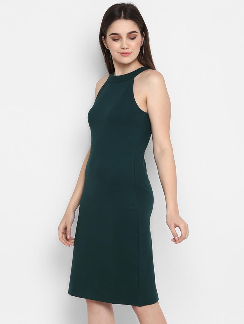 halter neck bodycon dress - 17423485 - Zoom Image - 2