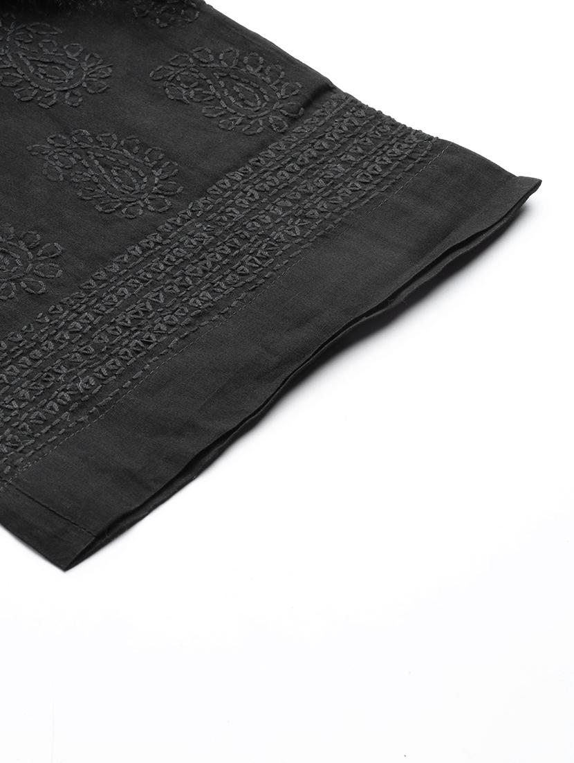 embroidered hem straight palazzo - 17423609 - Zoom Image - 5