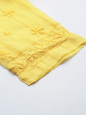 embroidered hem straight palazzo - 17423612 - Standard Image - 5