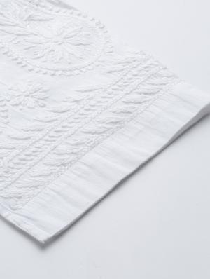 embroidered hem straight palazzo - 17423615 - Standard Image - 5