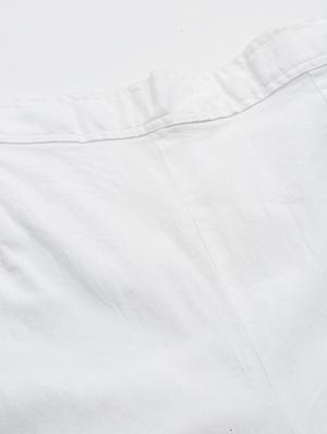 ada hand-embroidered white chikankari tapered pant - 17423625 - Standard Image - 6