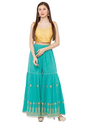 gold dupion solid blouse - 17423772 - Standard Image - 4