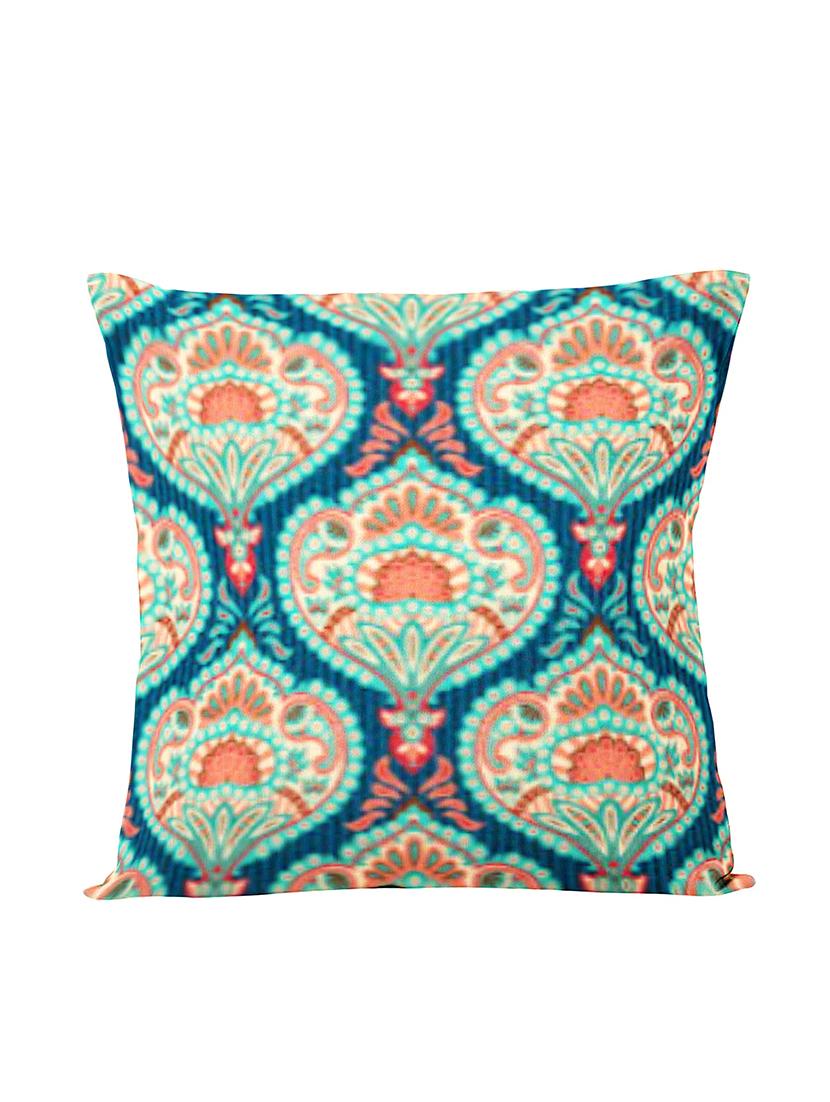 floral printed polyester cushion covers (set of 2) - 17423932 - Zoom Image - 2