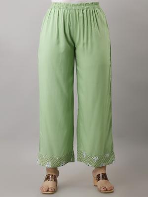 neo mint kurta palazzo set - 17424120 - Standard Image - 5
