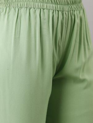 neo mint kurta palazzo set - 17424120 - Standard Image - 6