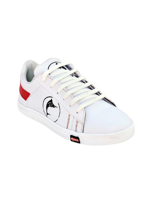 white lace up sneakers - 17424179 - Very Small Image - 1
