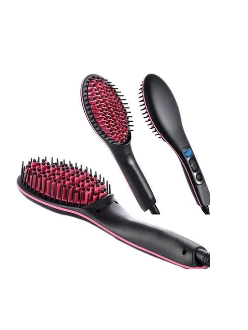 favon simply straight hair temperature control and digital display hair straight brush - 17424185 - Standard Image - 1